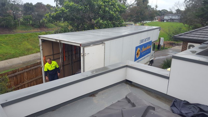 Tight Spots by our furniture movers.